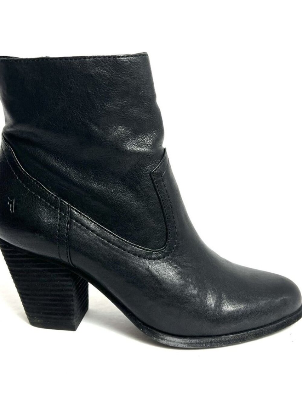 Frye Women's Essa Leather Bootie Black Size 11 M
